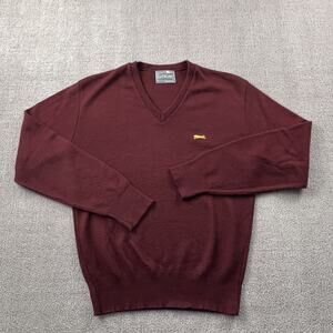 LeTigre Sweater Adult Medium Red Long Sleeve Casual Sweatshirt Men's